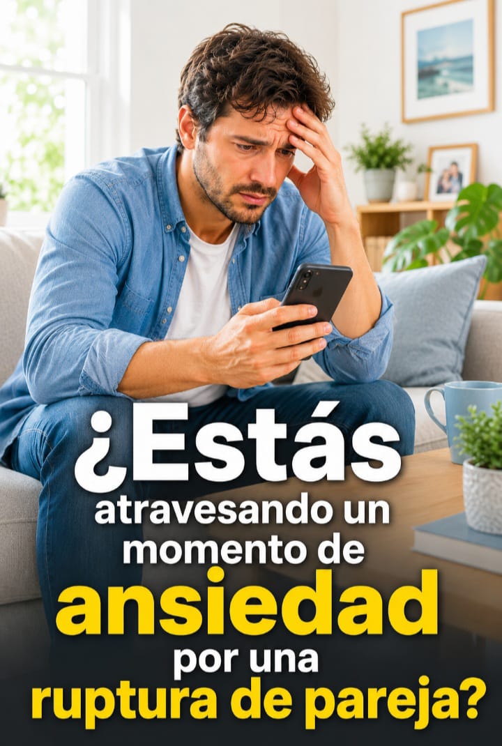 ¿Estás atravesando un momento de ansiedad por una ruptura de pareja?